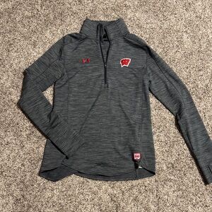 Under Armor Women’s Wisconsin Badger half zip